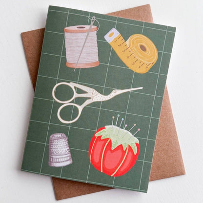 Carte de voeux "Couture" - Art By Tiu