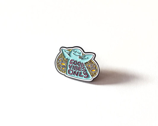 Good Vibes Only - Épingle en émail | RIPPLESPLASH