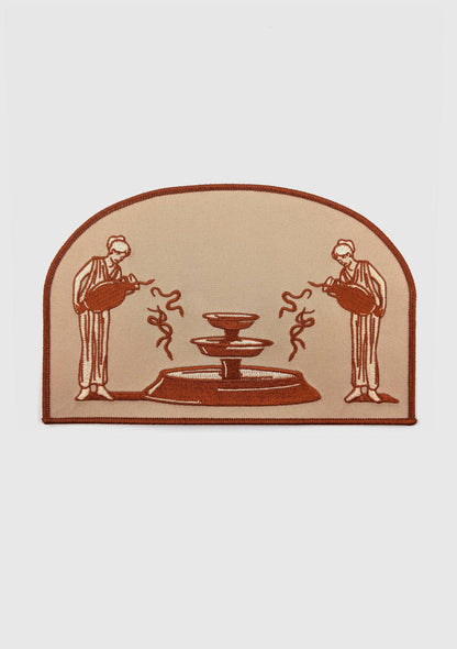 Écusson arrière moyen Fontaine de jouvence