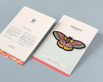 Patch thermocollant Papillon coloré - RippleSplash