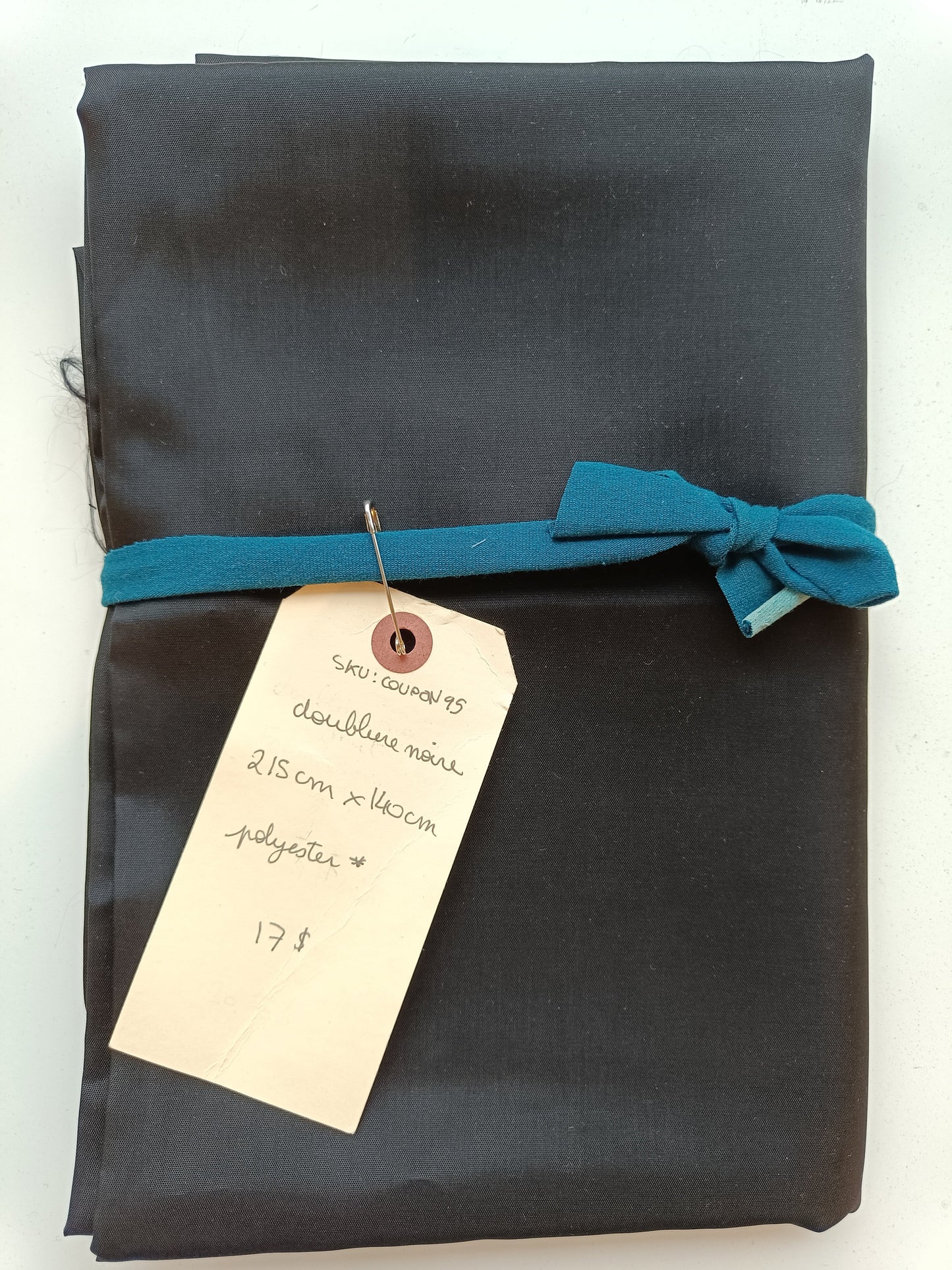 Doublure noire - Coupon #95
