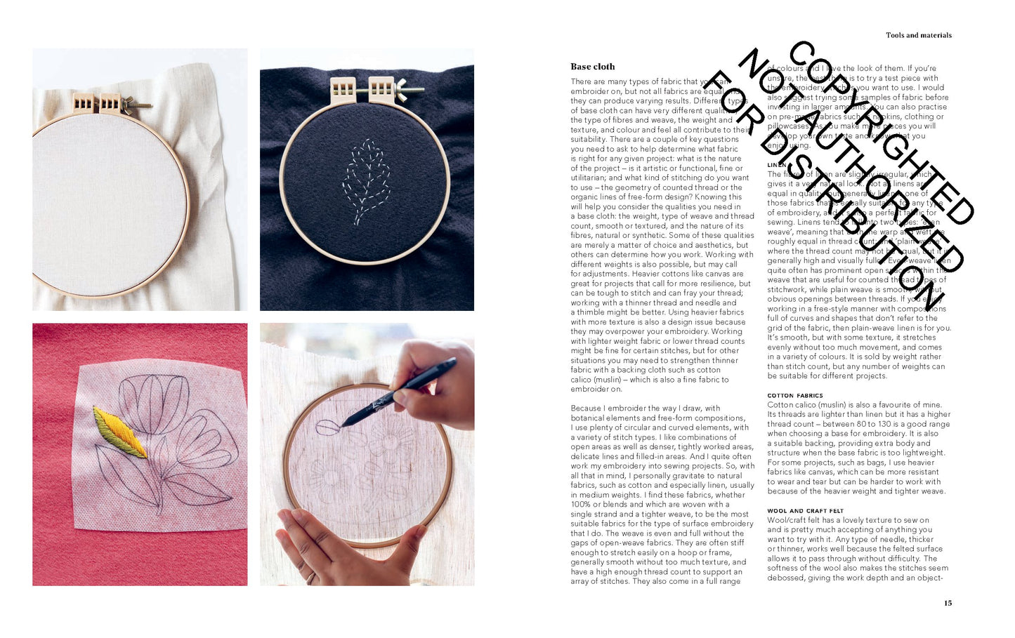 Embroidery - A Modern Guide to Botanical Embroidery