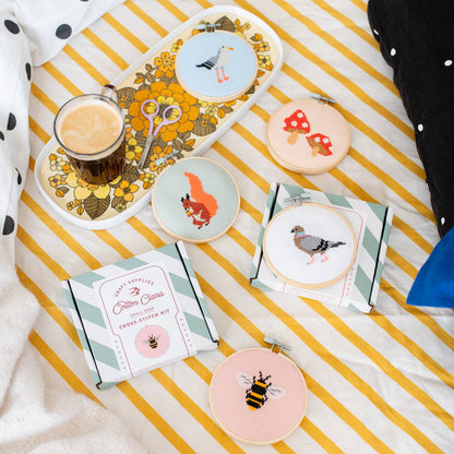 Kit de point de croix - Pigeon | Cotton Clara