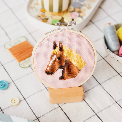 Beginner Cross Stitch Kit: Horse