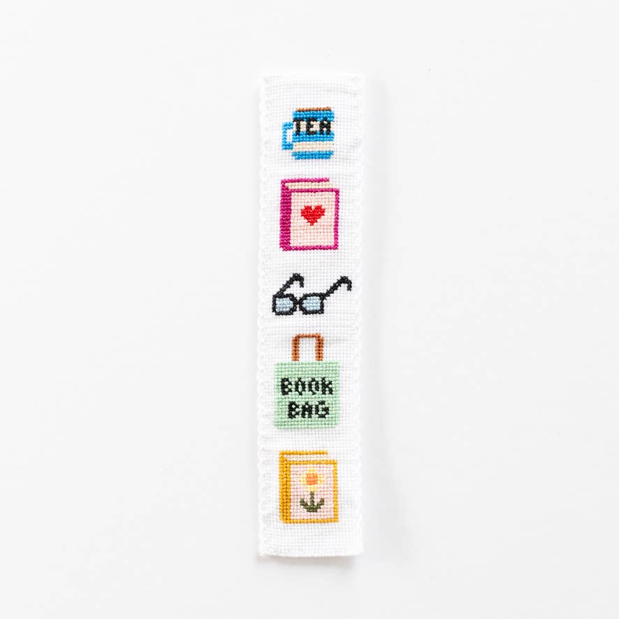 Counted Cross Stitch Bookmark Kit for Beginners
