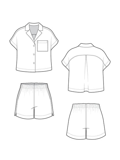 Ensemble Adriana | Patron papier - Closet Core Patterns