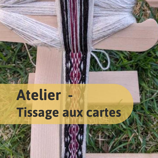 Atelier - Introduction au tissage aux cartes à Montréal