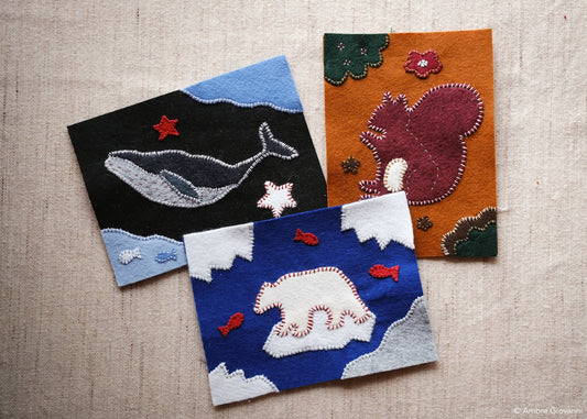Hand-applied - Animal landscapes