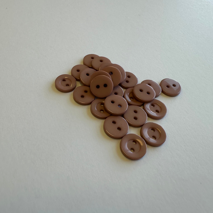 Boutons - 12mm - 15 couleurs