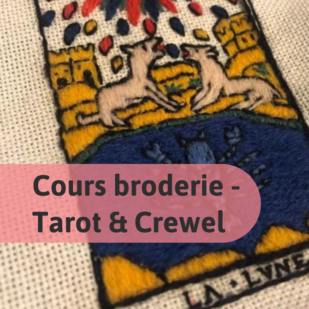 Embroidery Course - Tarot and Crewel in Montreal