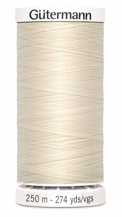 Polyester thread - 22 Eggshell - GÜTERMANN - 250m
