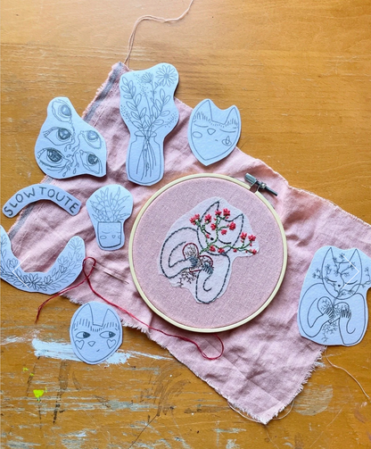 Colle et brode - Sensible - UNE RATON