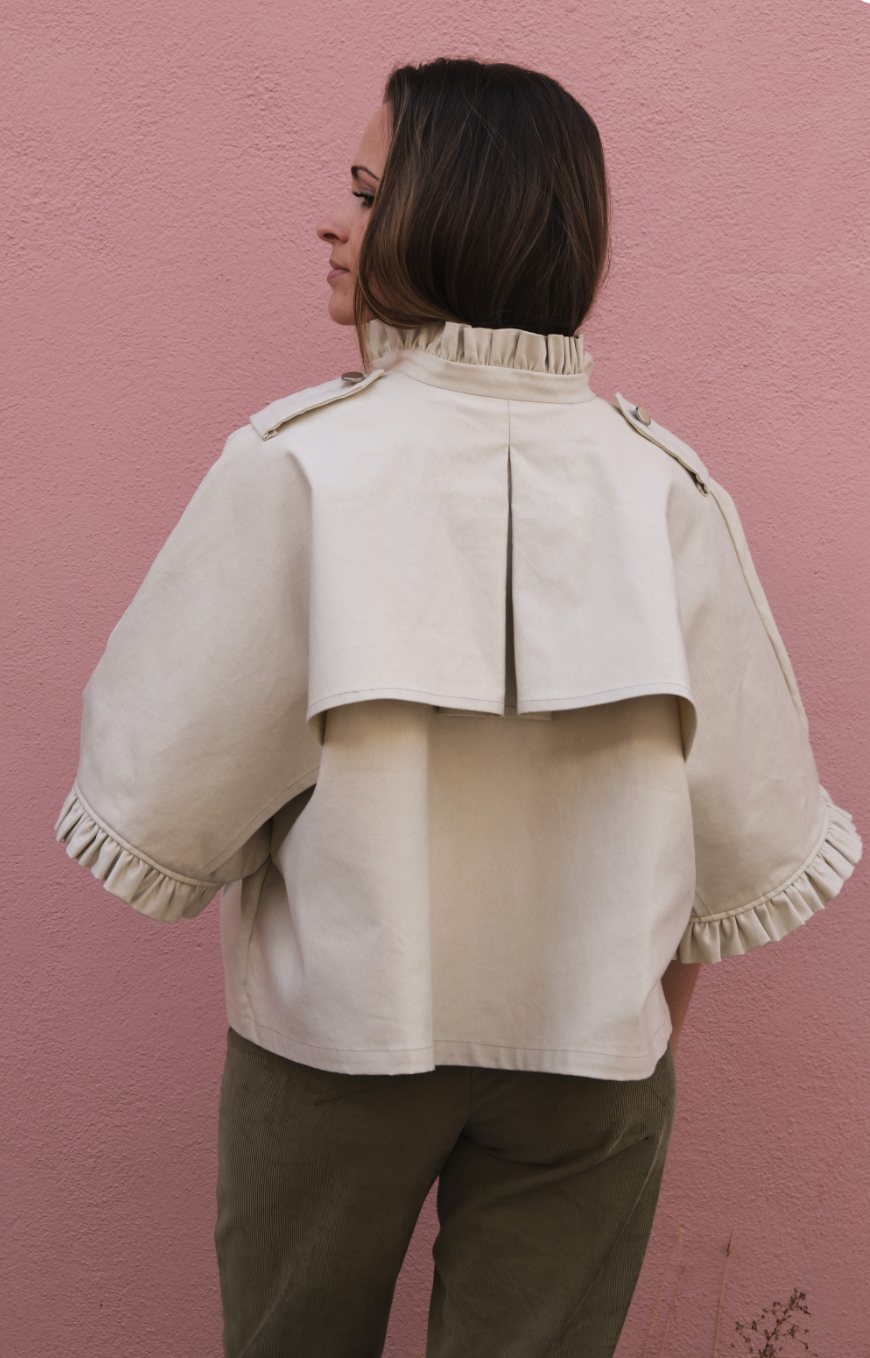 Alixia trench coat