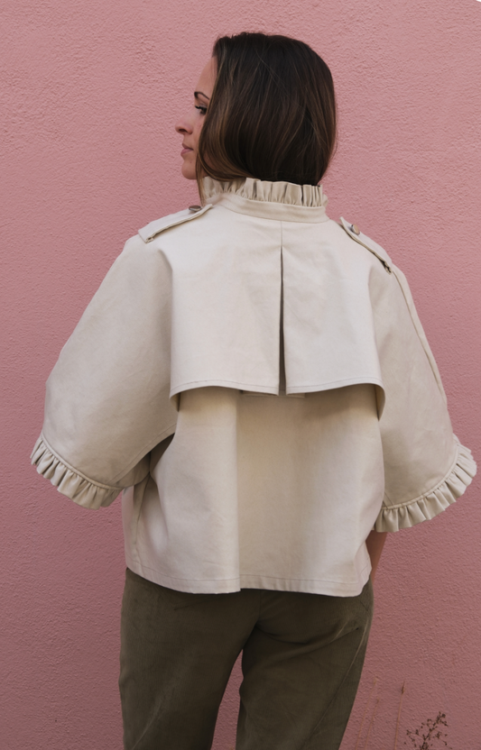 Trench Alixia | Cha'Coud - Patron couture PDF