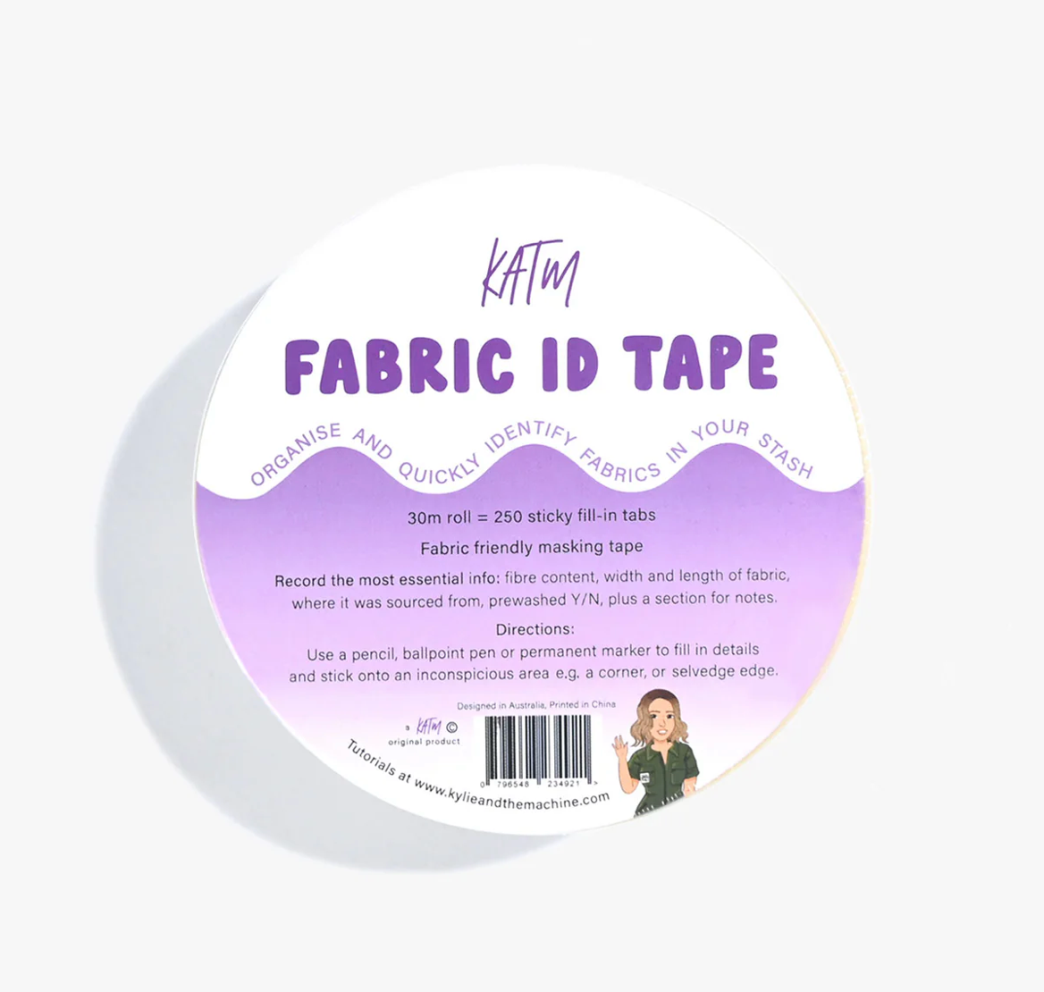 Rouleau "ID tape" pour tissus - KATM