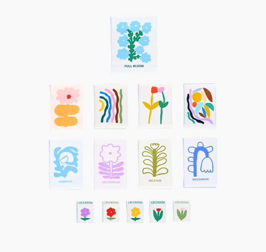 Étiquettes "Full Bloom" - Claire Ritchie x KATM