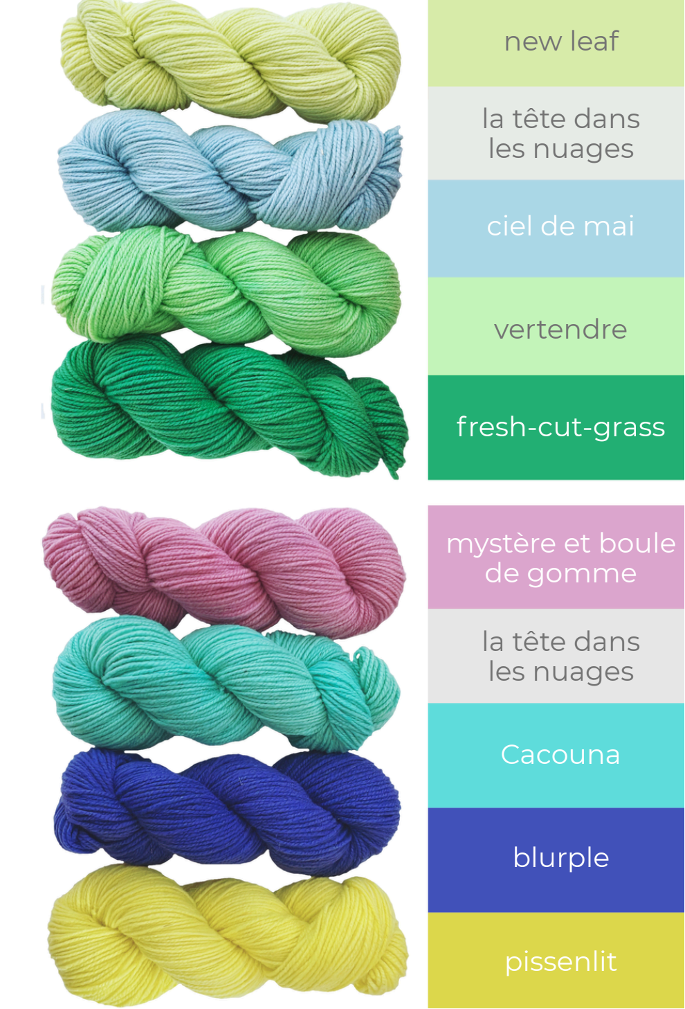 Flanelle - le pastel club - Aran