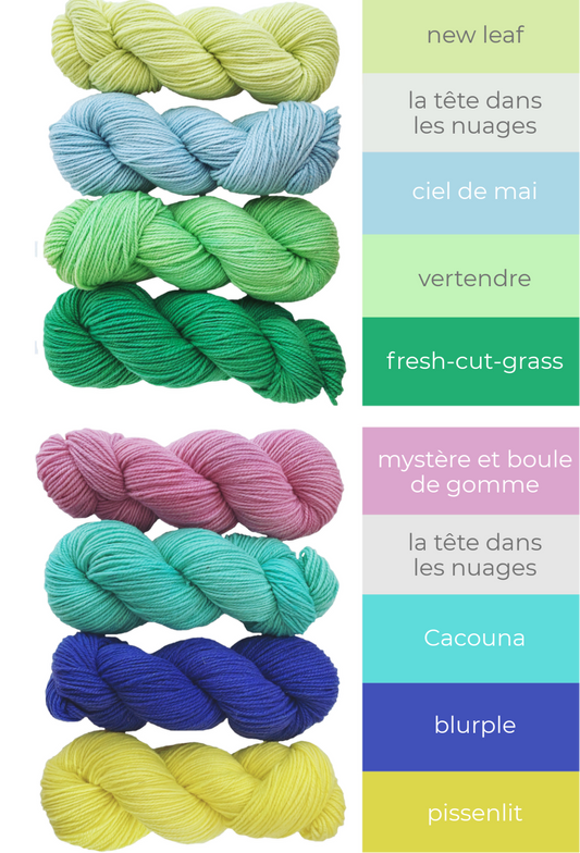 Flanelle - le pastel club - Aran