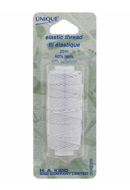 Fil élastique - Blanc - UNIQUE