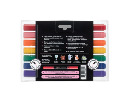 7 marqueurs multi-surfaces "Couleurs primaires" - RIT Freeflow