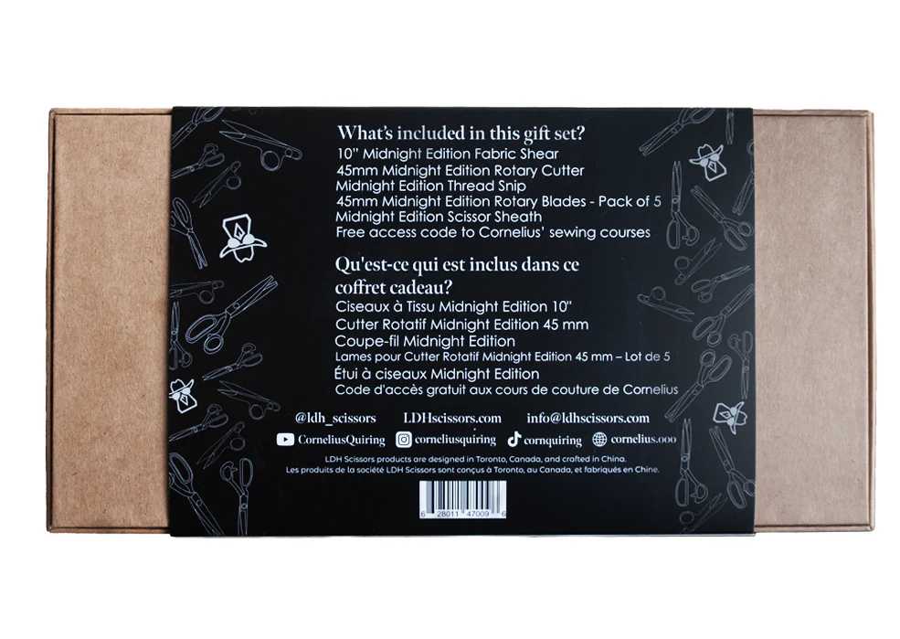 Coffret cadeau Cornelius Quiring X LDH Midnight Edition - Edition limitée