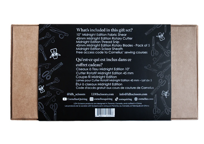 Coffret cadeau Cornelius Quiring X LDH Midnight Edition - Edition limitée