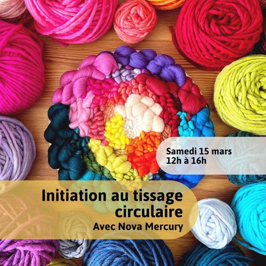 Introduction au tissage circulaire avec Nova Mercury