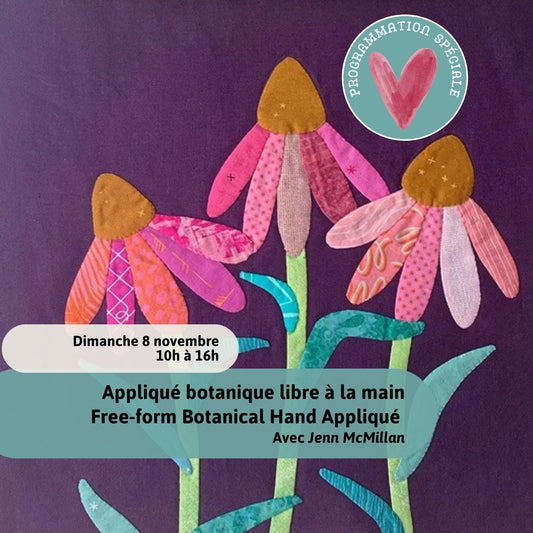 Free-form Botanical Applique