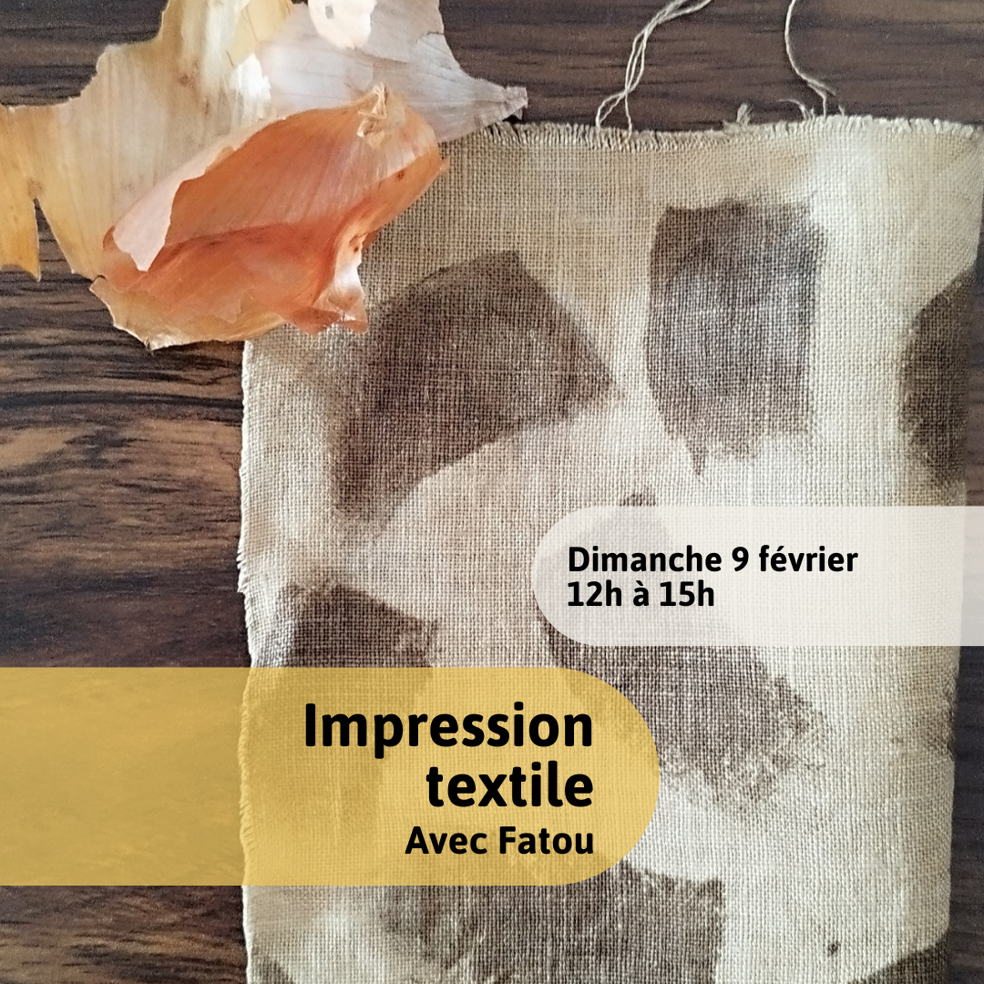 Atelier - Introduction à la l'impression textile à Montréal