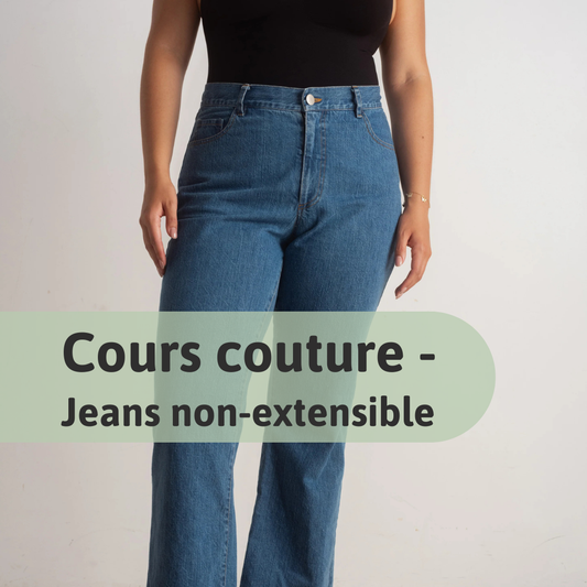 Course - Non-stretch jeans - Sewing