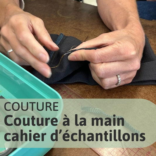 Cahier d'échantillon - Couture à la main