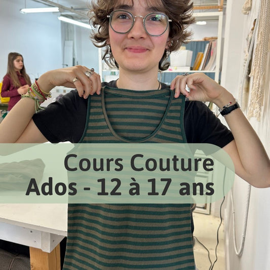Cours de Couture - Ados 12 à 17 ans à Montréal