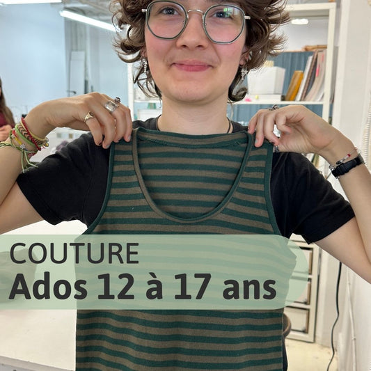 Cours de Couture - Ados 12 à 17 ans à Montréal