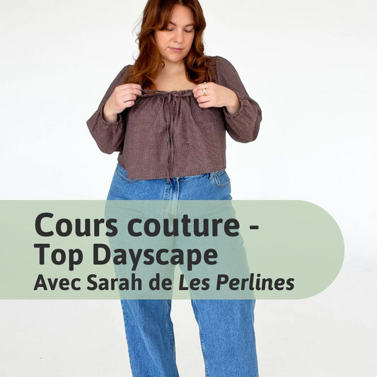 Cours Top Dayscape de Les Perlines - Confection