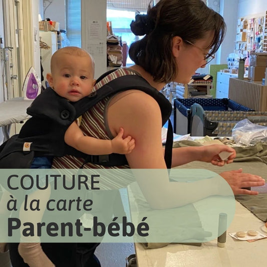 Cours couture Parent-bébé - À la carte à Montréal