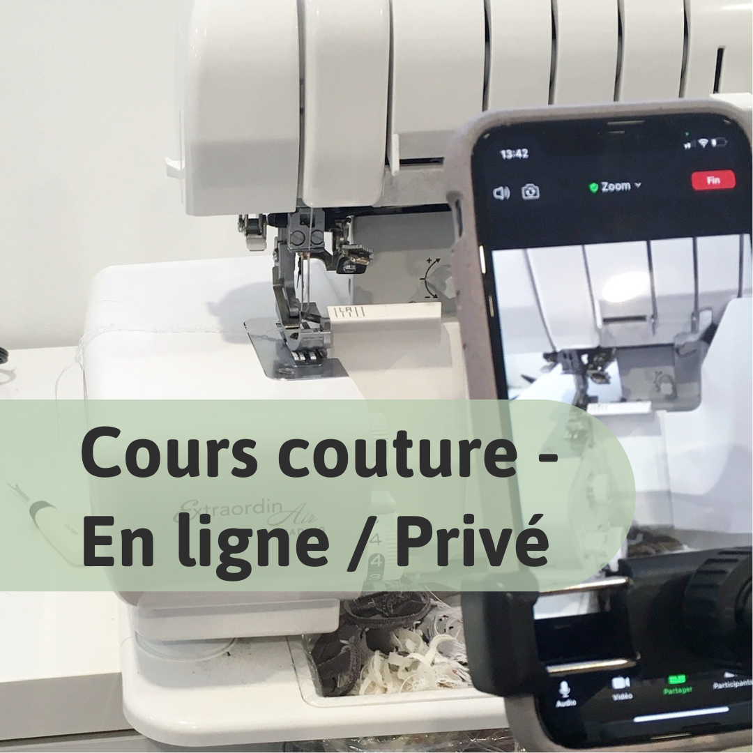 Cours de couture - En ligne / Privé