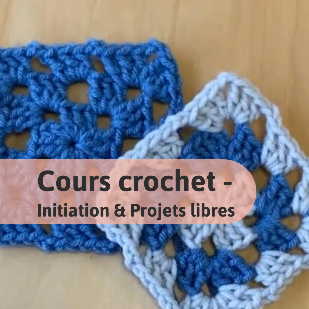 Crochet Course - Initiation and free projects in Montreal