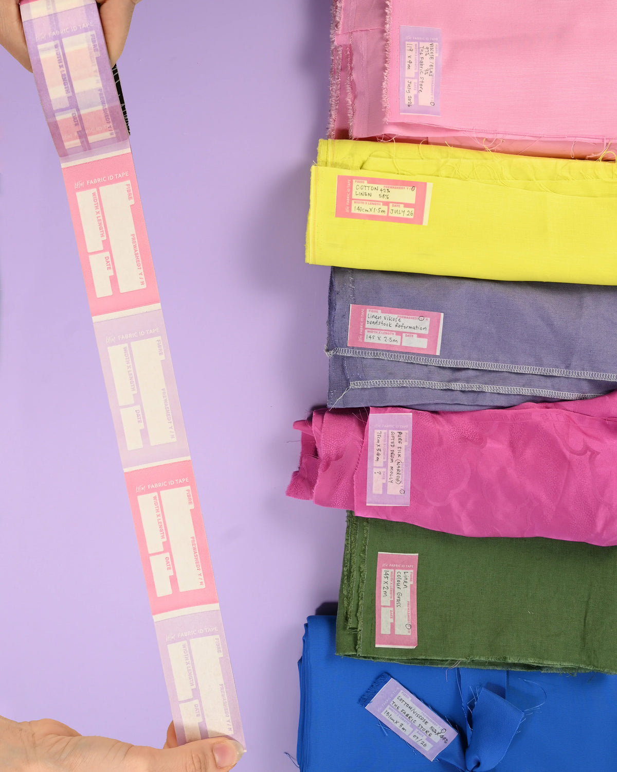 Rouleau " mini ID tape" pour tissus - KATM