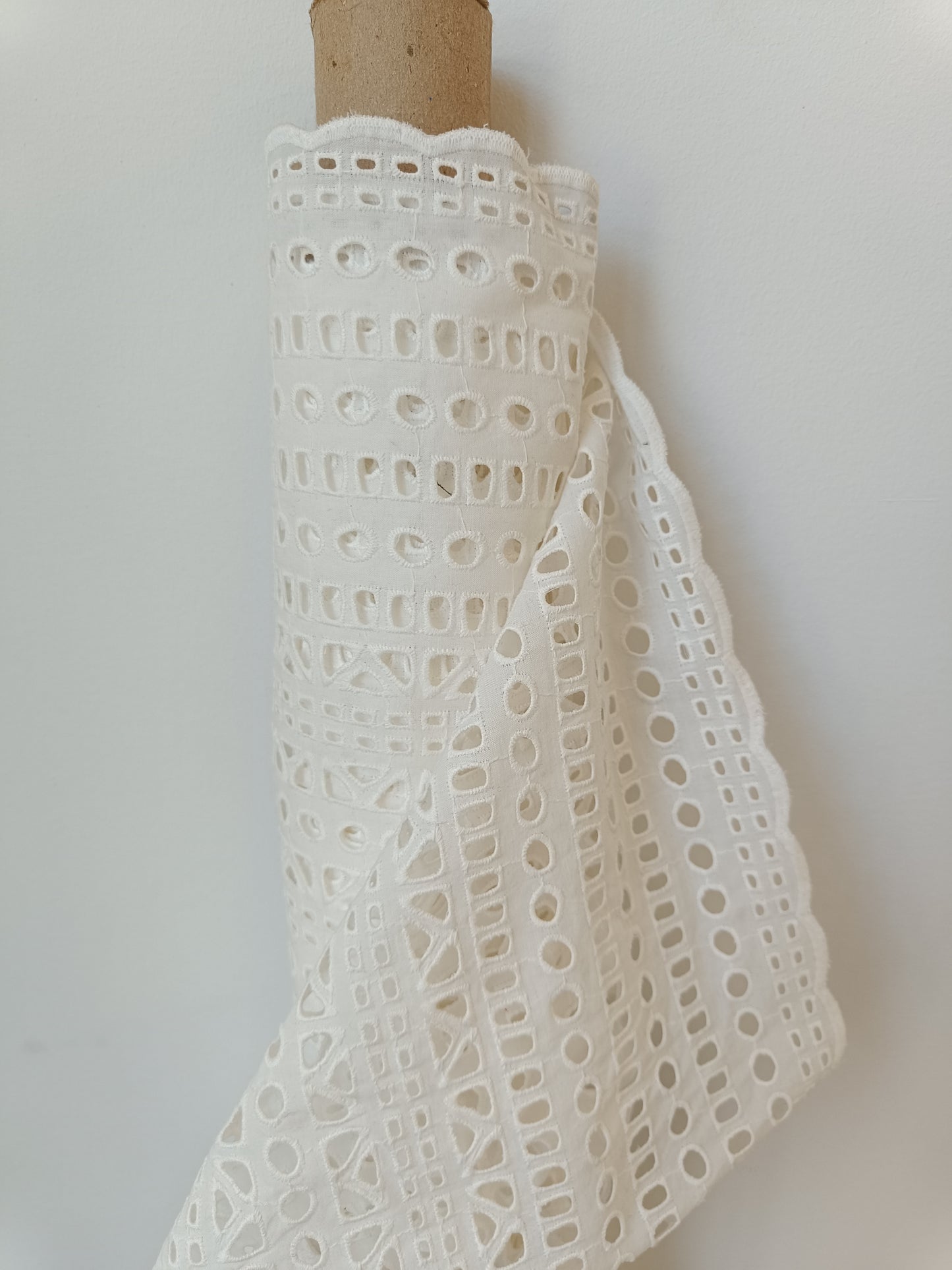 English Embroidery - White