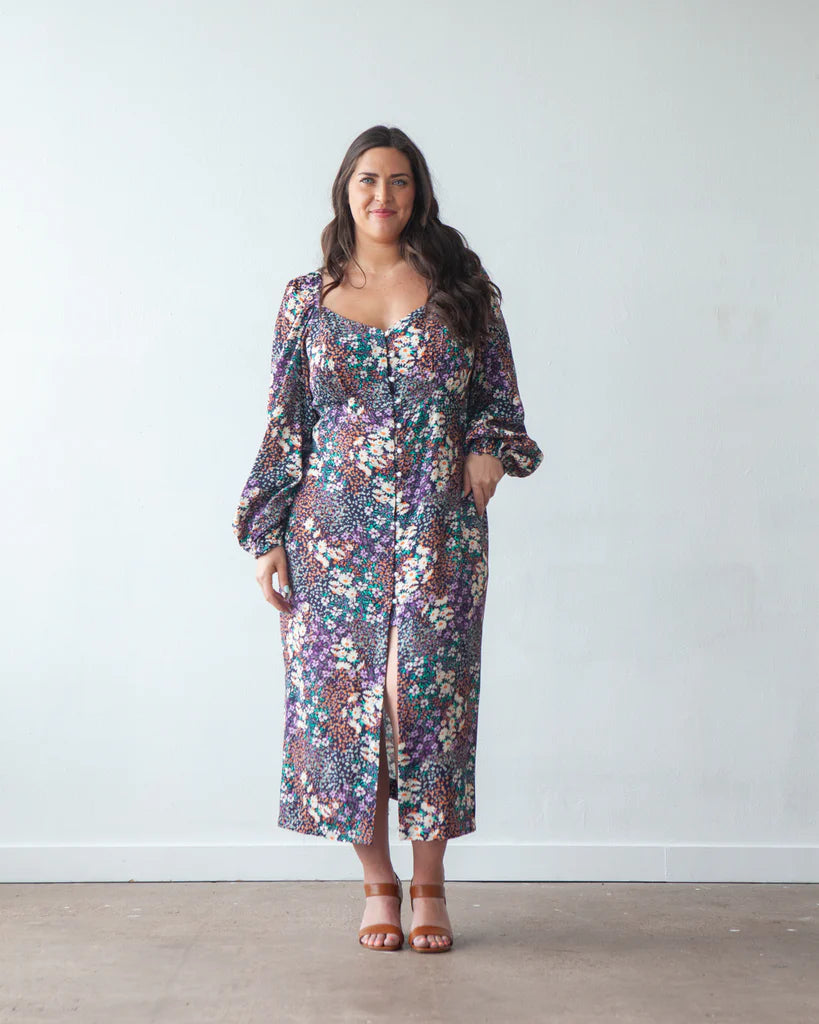 Lora Dress 14 to 32 - Paper Pattern - TRUE BIAS