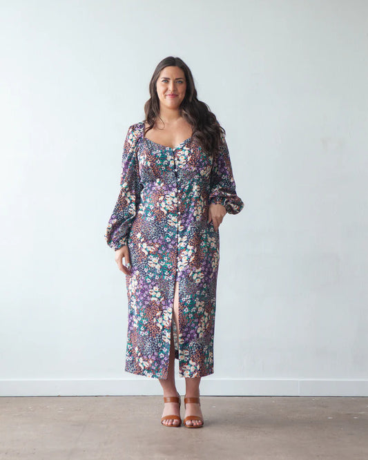 Lora Dress 14 to 32 - Paper Pattern - TRUE BIAS