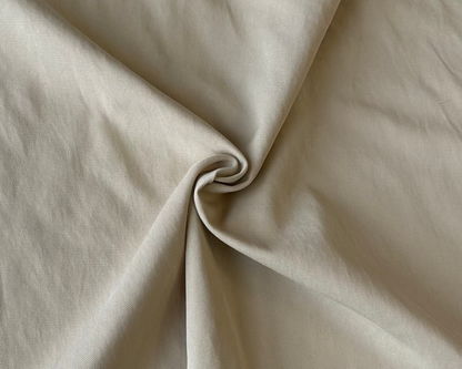 Sergé coton/tencel - Beige