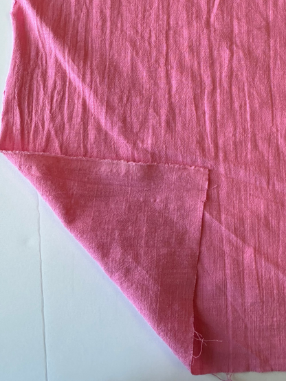 Toile de coton - Rose