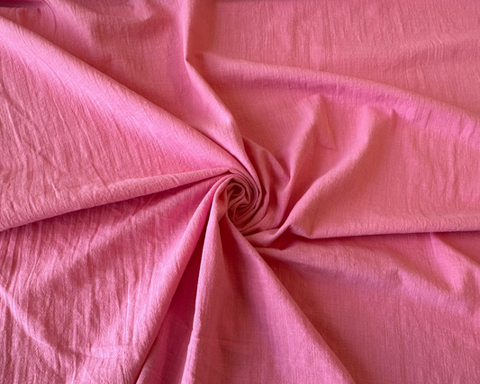 Toile de coton - Rose