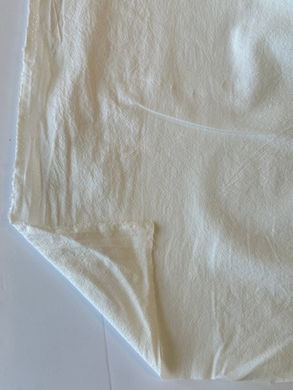 Coton sandwash - Blanc