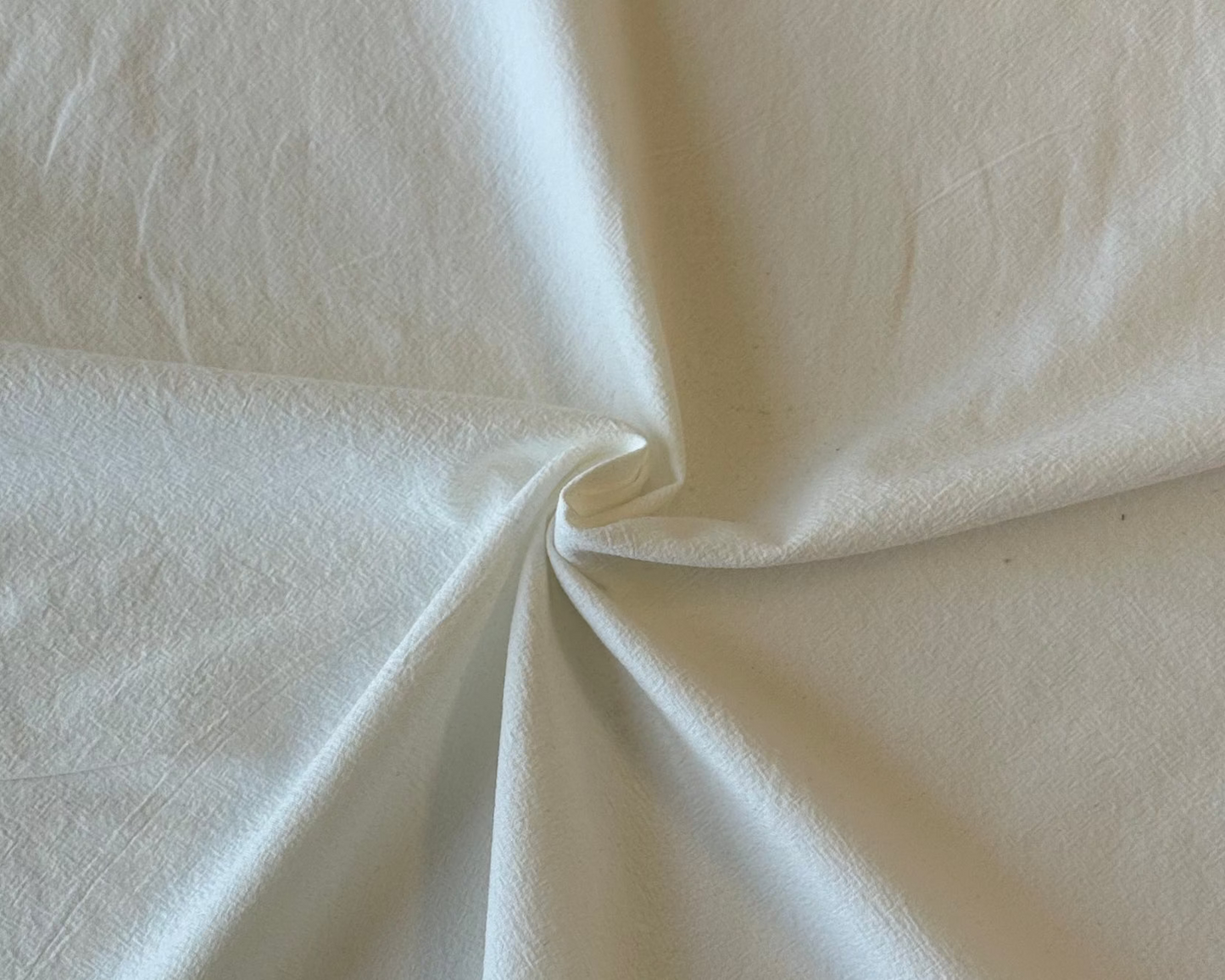 Coton sandwash - Blanc