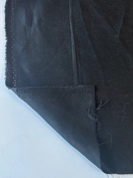 Viscose / Lin  - Noir