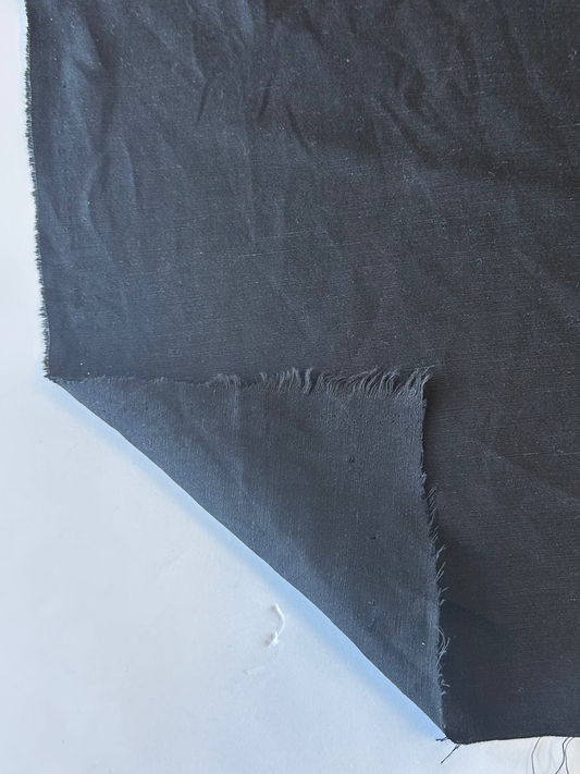 Viscose / Lin  - Noir