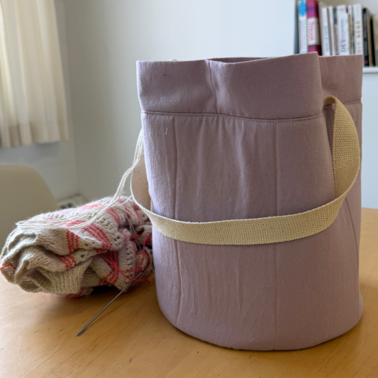 The Bucket Bag - Project Bag - PDF Pattern