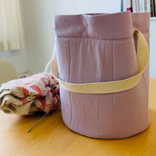 The Bucket Bag - Project Bag - Paper pattern